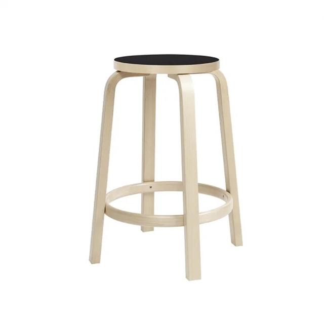 Artek Barstol H65 Sort  6438305014844
