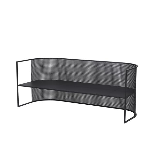 Kristina Dam Studio Bauhaus Bænk Sort  5710688976812