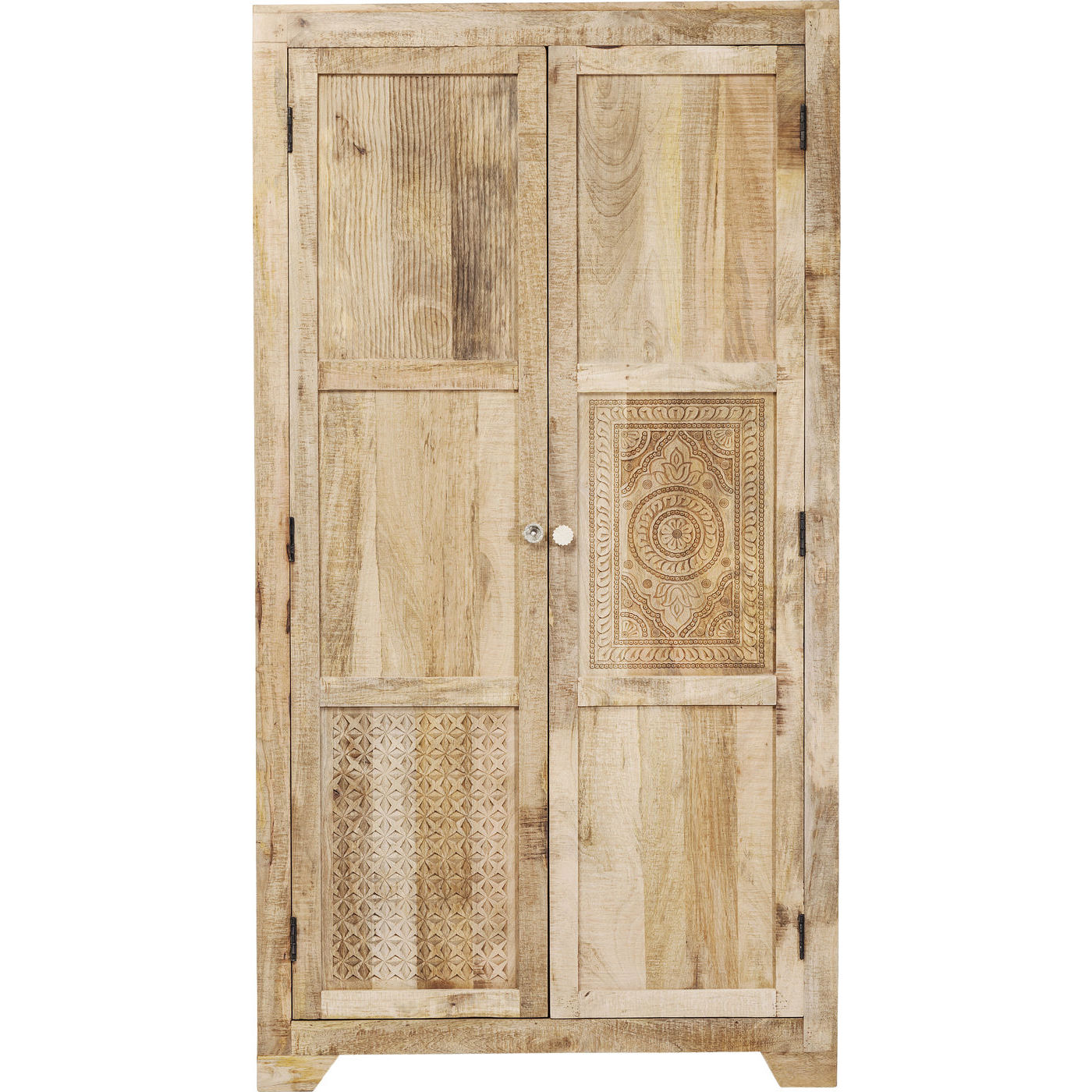Kare Design Puro Garderobeskab Mangotræ Låger  4025621819875