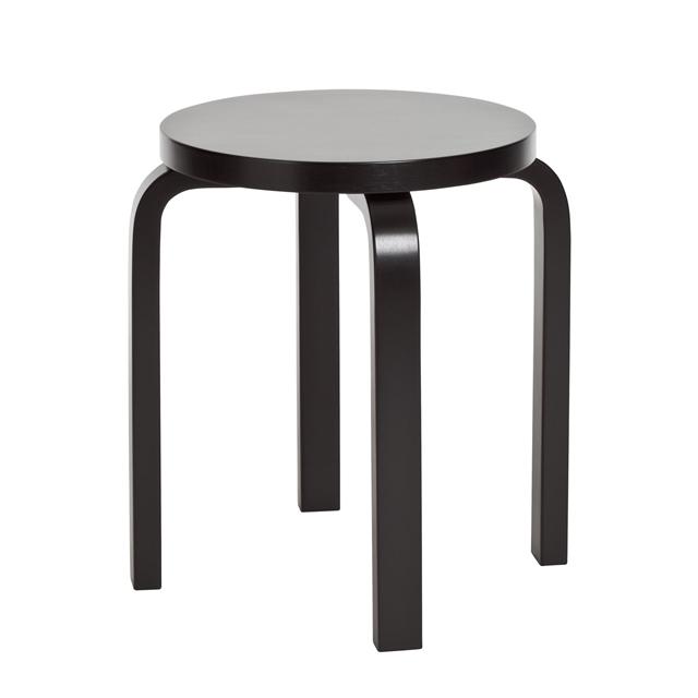 Artek E60 Skammel Sort  6438305006801