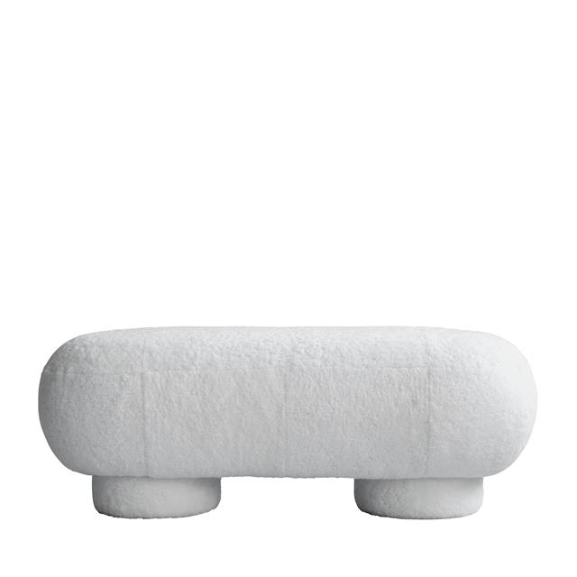 101 Copenhagen Big Foot Bænk Sheep Skin  4251501407126