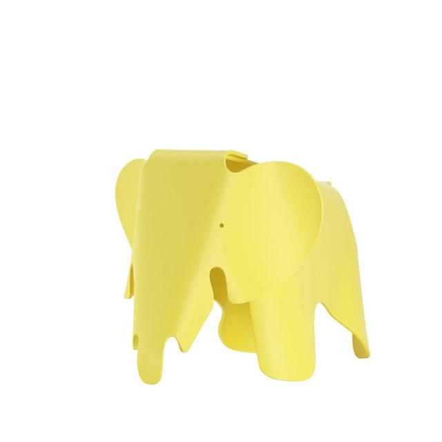 Vitra Eames Elephant Taburet Stor Gul  4055737044717