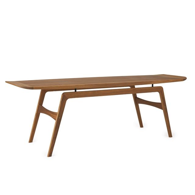 Warm Nordic Surfboard Sofabord Teaktræ  5714081003328