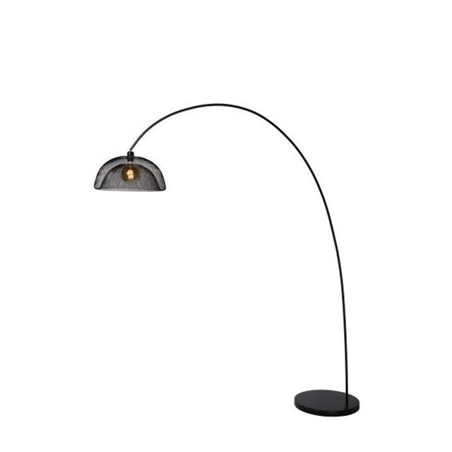 Lucide Mesh Gulvlampe Sort  5411212302519
