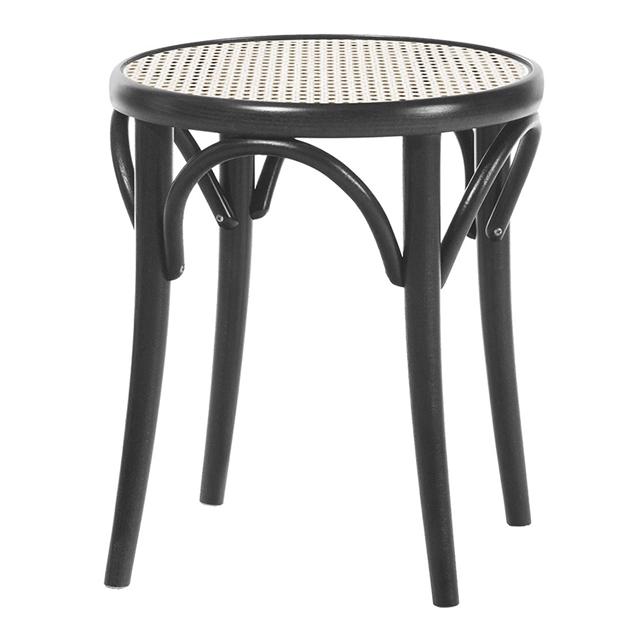 Ton Taburet Rattan Sort  8591919008505