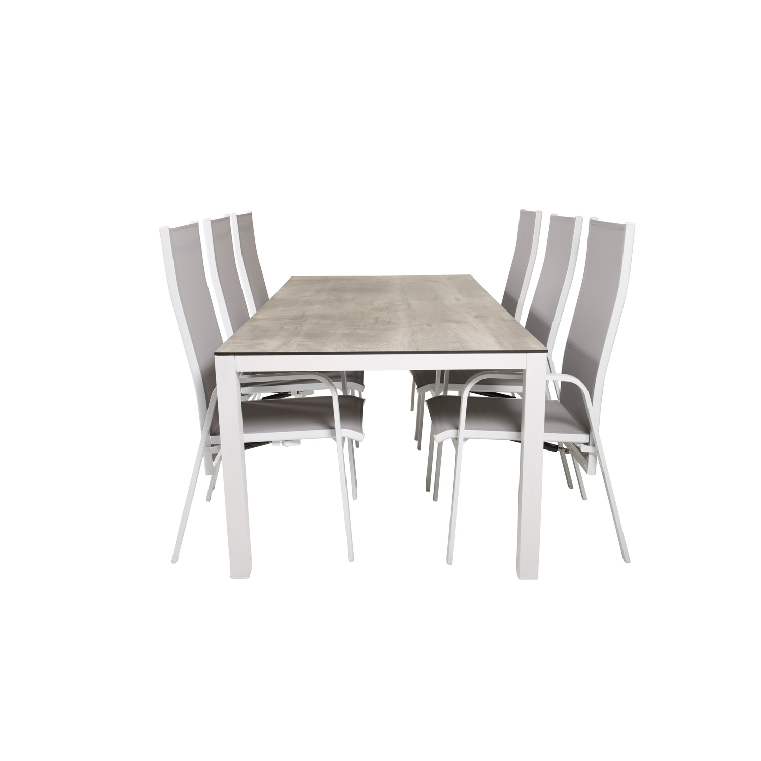 Venture Design Havesæt Llama Bord 205x100 Copacabana Recliner Stole Laminat Alu