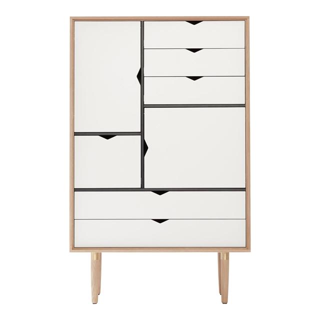Andersen Furniture Skab Egetræ Hvid  5713524016963