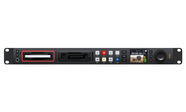 Blackmagic Design Hyperdeck Studio Pro Sort Vekselstrøm 100 240 100  9338716007138