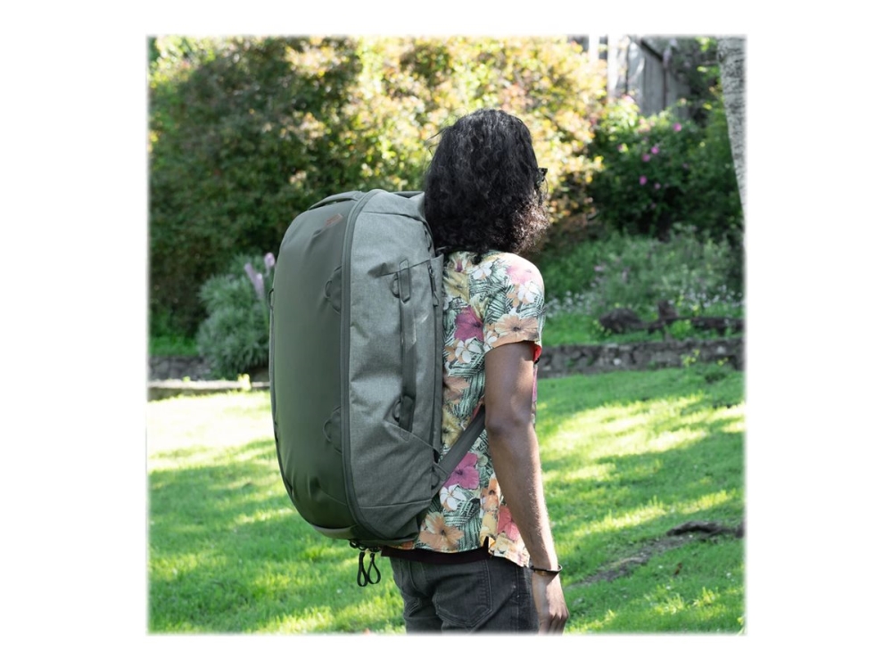 Peak Design Backpack Fototaske Rygsæk Peak Design Travel Duffelpack 65l Grågrøn  818373021245