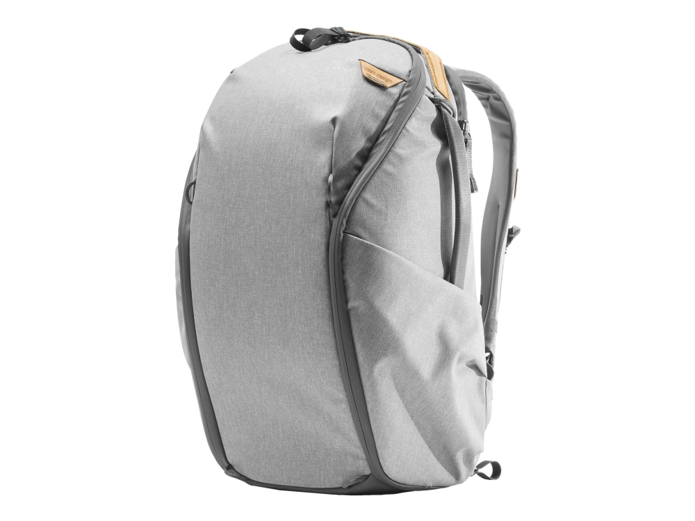 Peak Design Everyday Backpack Rygsæk Til Kamera Med Objektiver Notebook Drone 400d Nylonlærred Aske  818373021535
