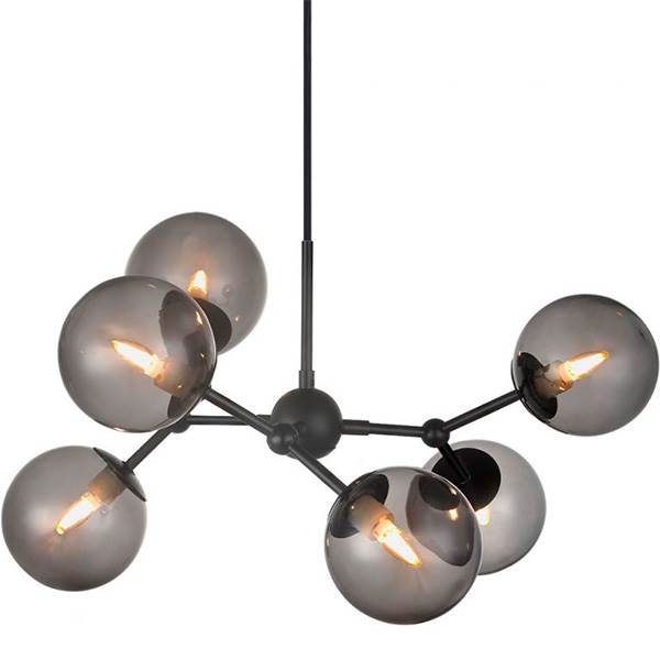 Halo Design Atom Lysekrone Smoke Sort  5705639738823