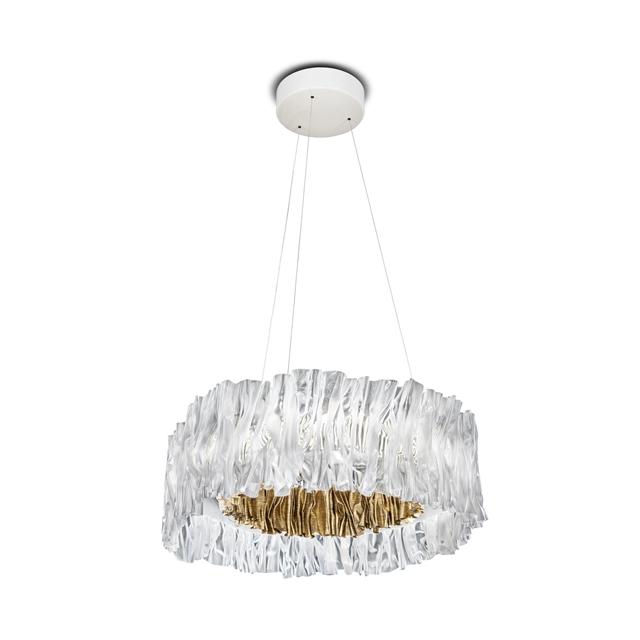 Slamp Accordon Pendel Guld  8024727101392