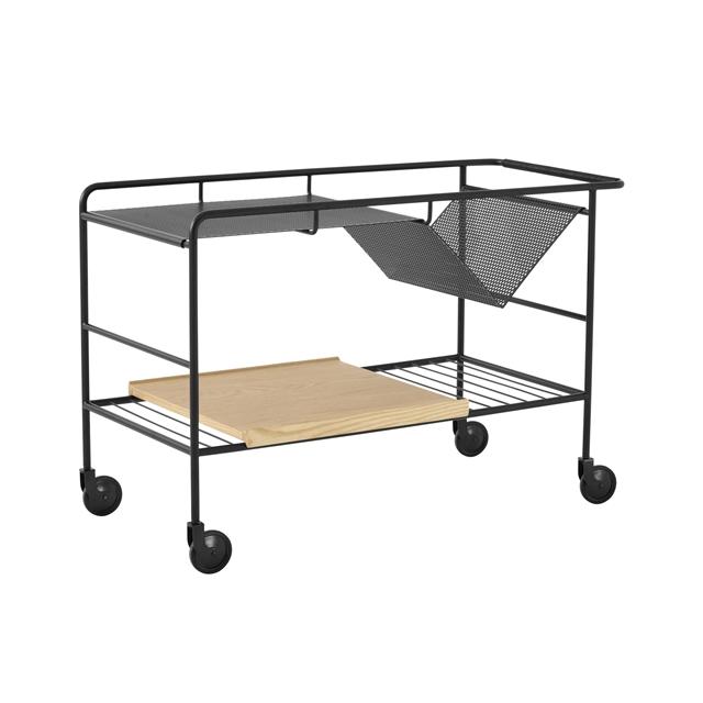 Amptradition Alima Nds1 Rullevogn Sort Lakkeret