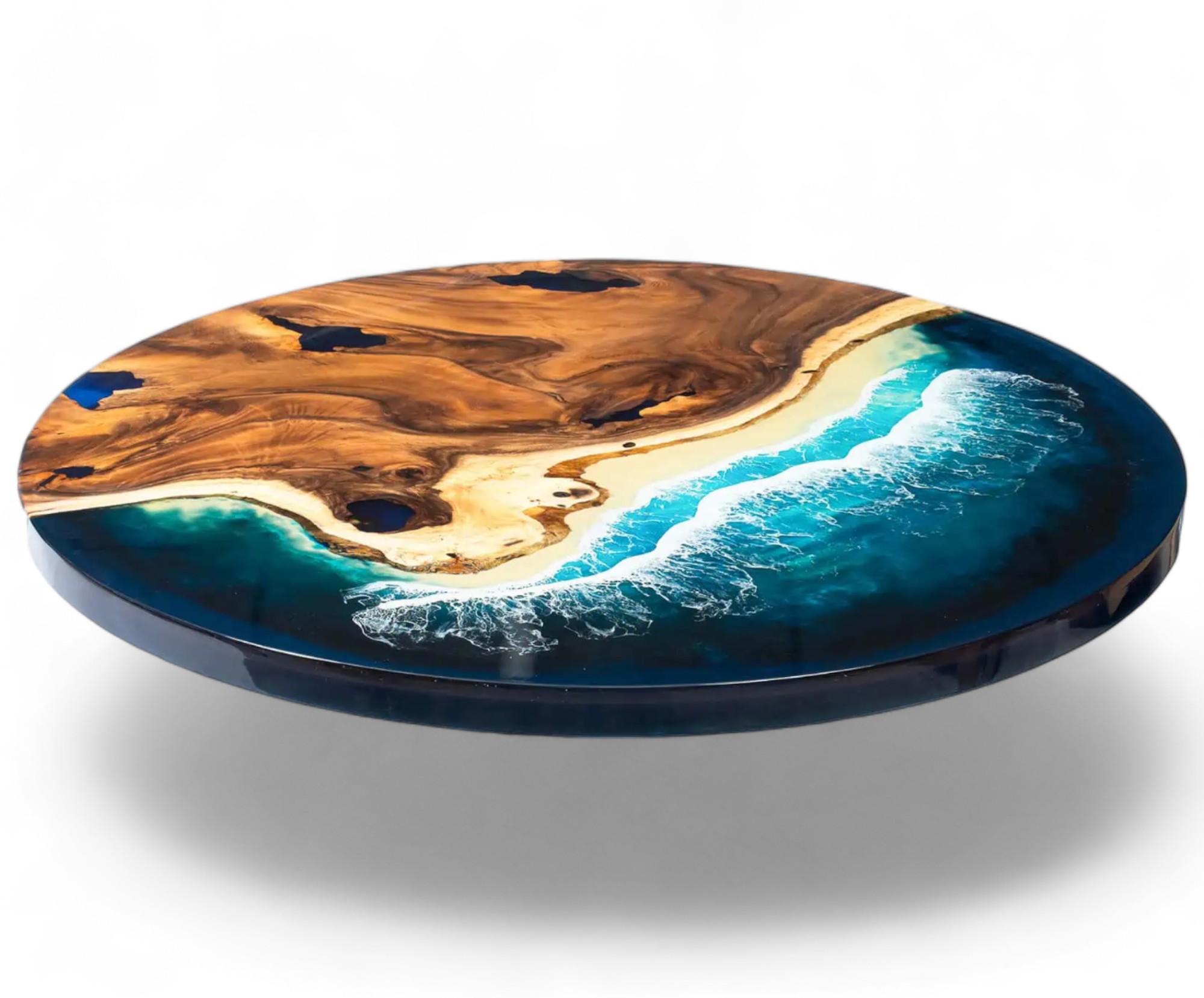 Epoxy Sofabord Oisland 90cm