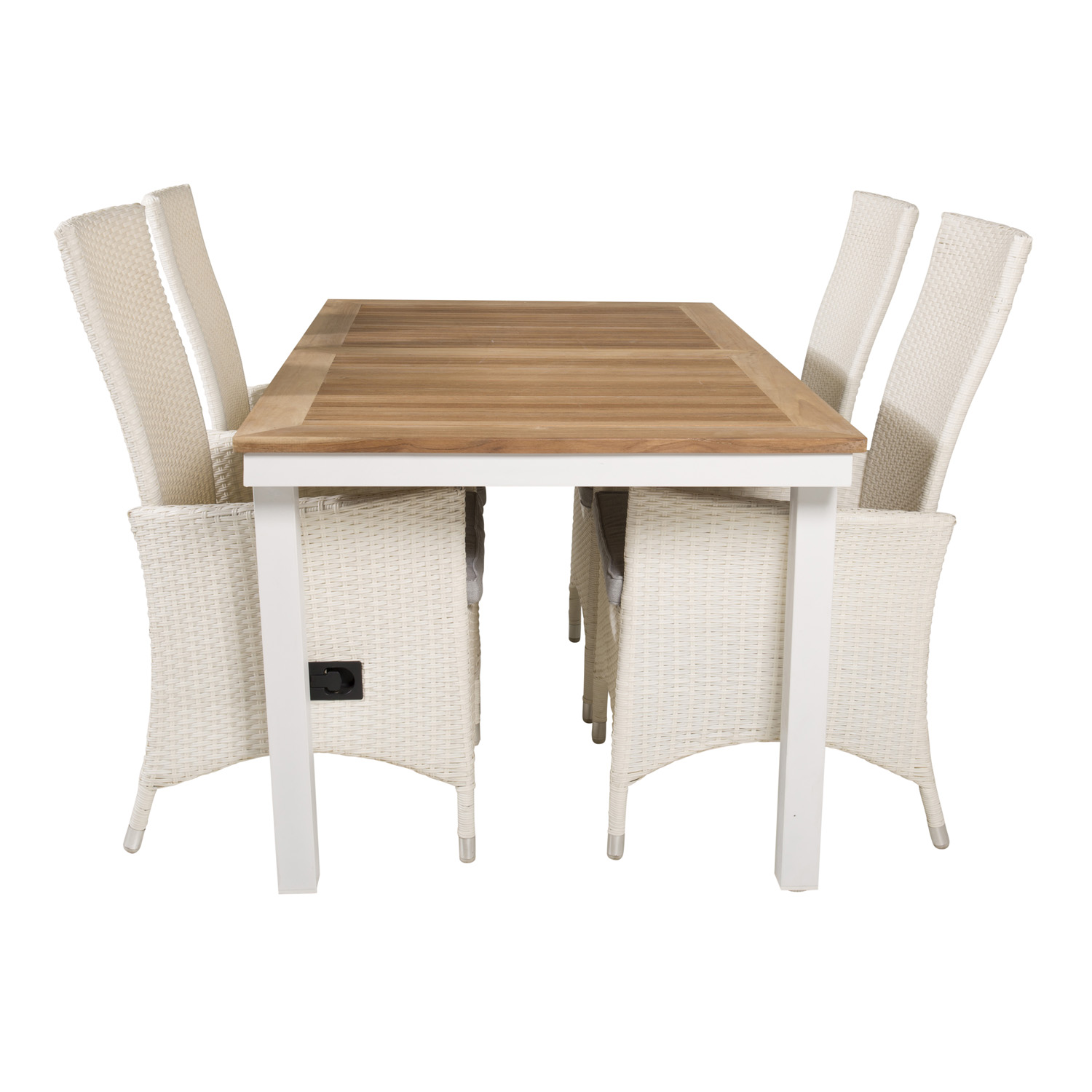 Venture Design Havesæt Panama Bord Udtræk Padova Recliner Stole Teak Alu Rattan