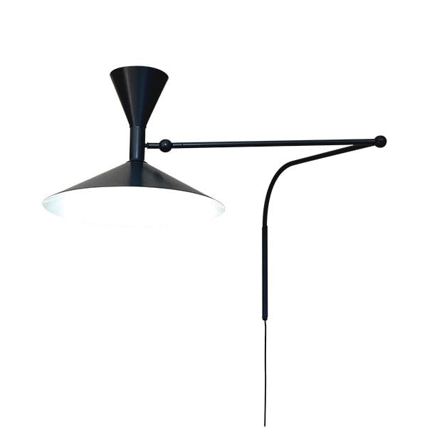 Nemo Lampe Marseille Væglampe Sort  0805698312462