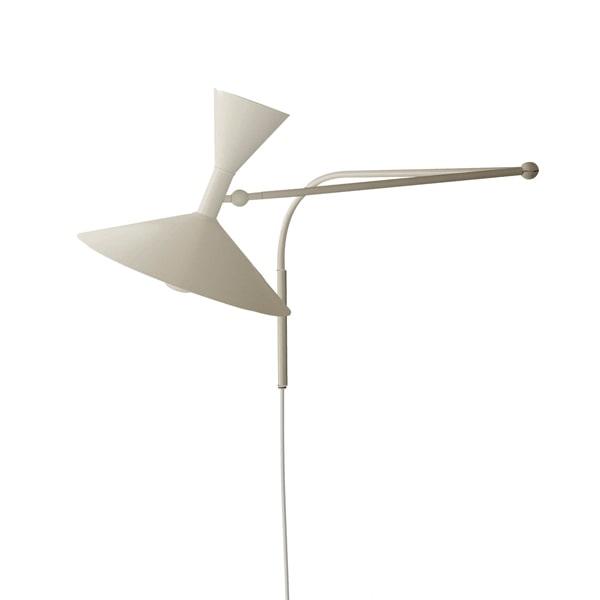 Nemo Lampe Marseille Væglampe Hvid  0805698312479