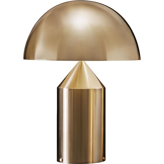 Oluce Atollo 233 Bordlampe Guld