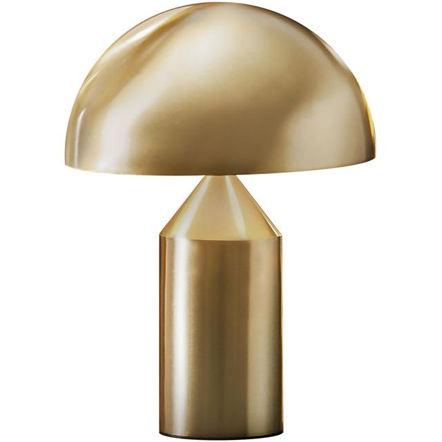 Oluce Atollo 238 Bordlampe Guld