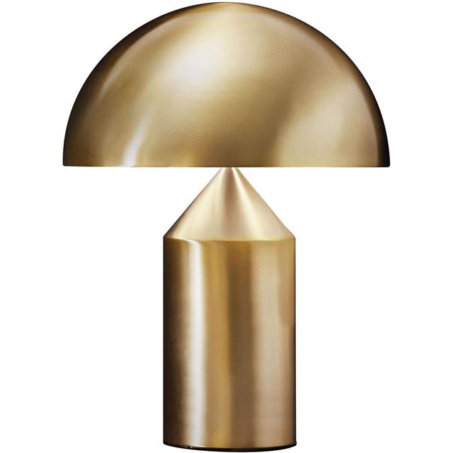 Oluce Atollo 239 Bordlampe Guld