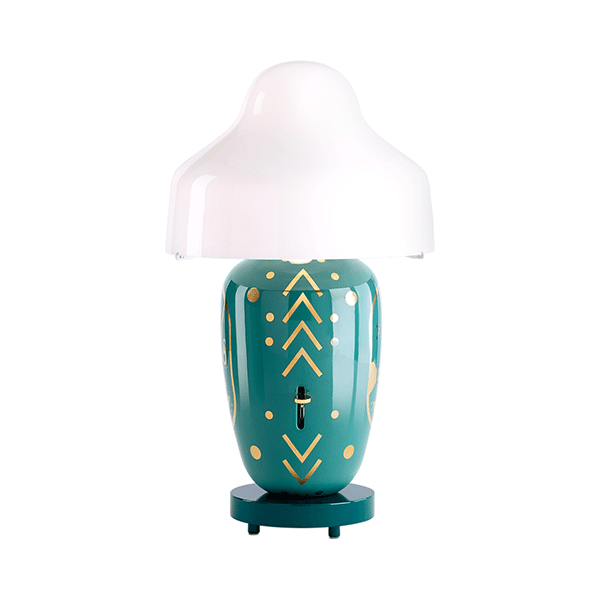 Parachilna Chinoz Bordlampe Jåyun  Hvid