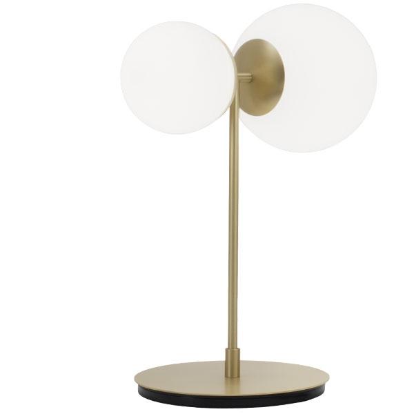 Tato Biba Bordlampe Hvid  Messing  8050043090829