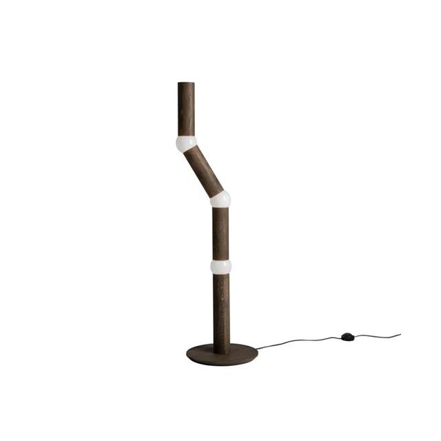 Oblure Lightbone Gulvlampe Røget  7350135420413