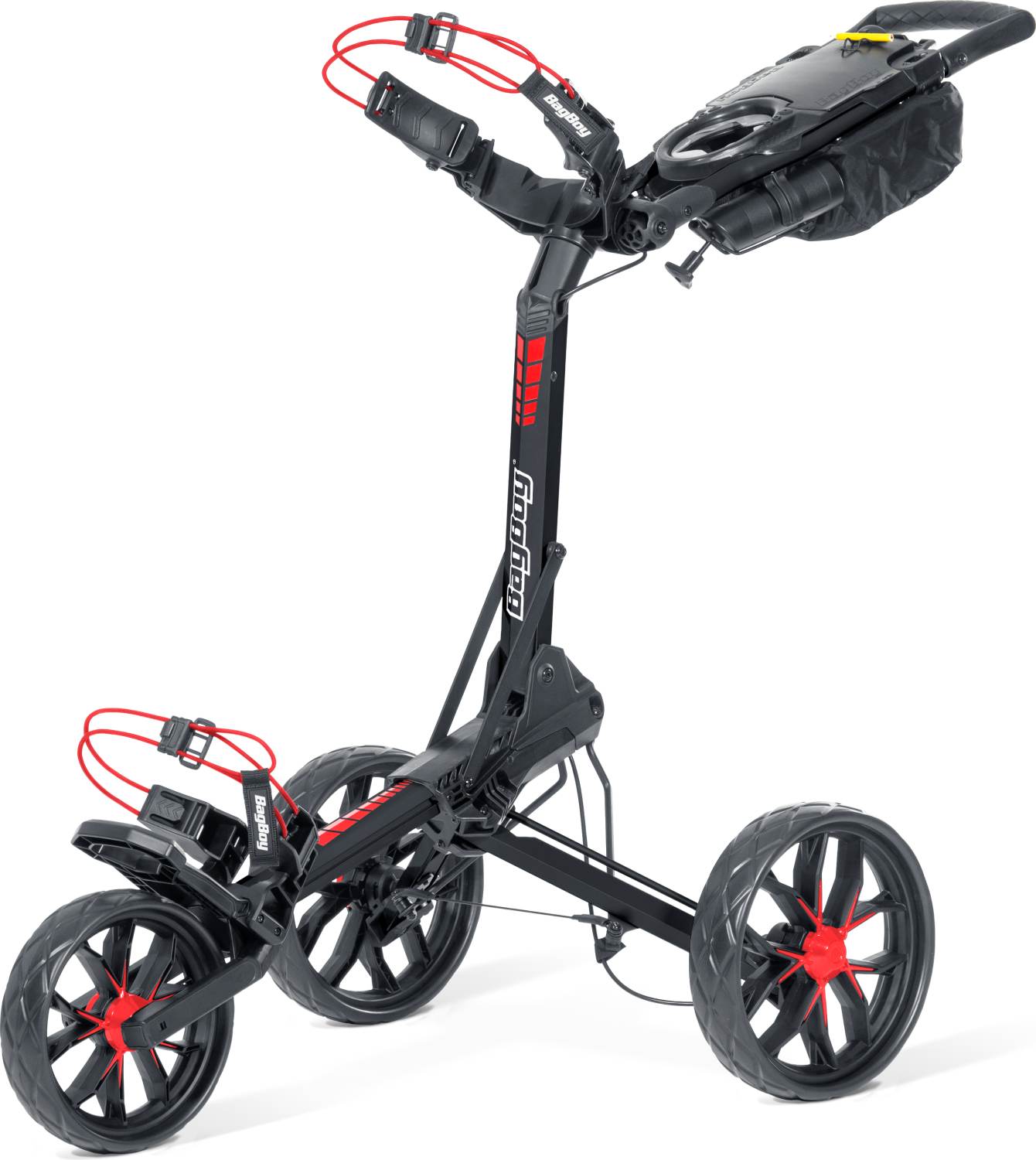 Bagboy Slimfold Golfvogn Black Red  0040782715419