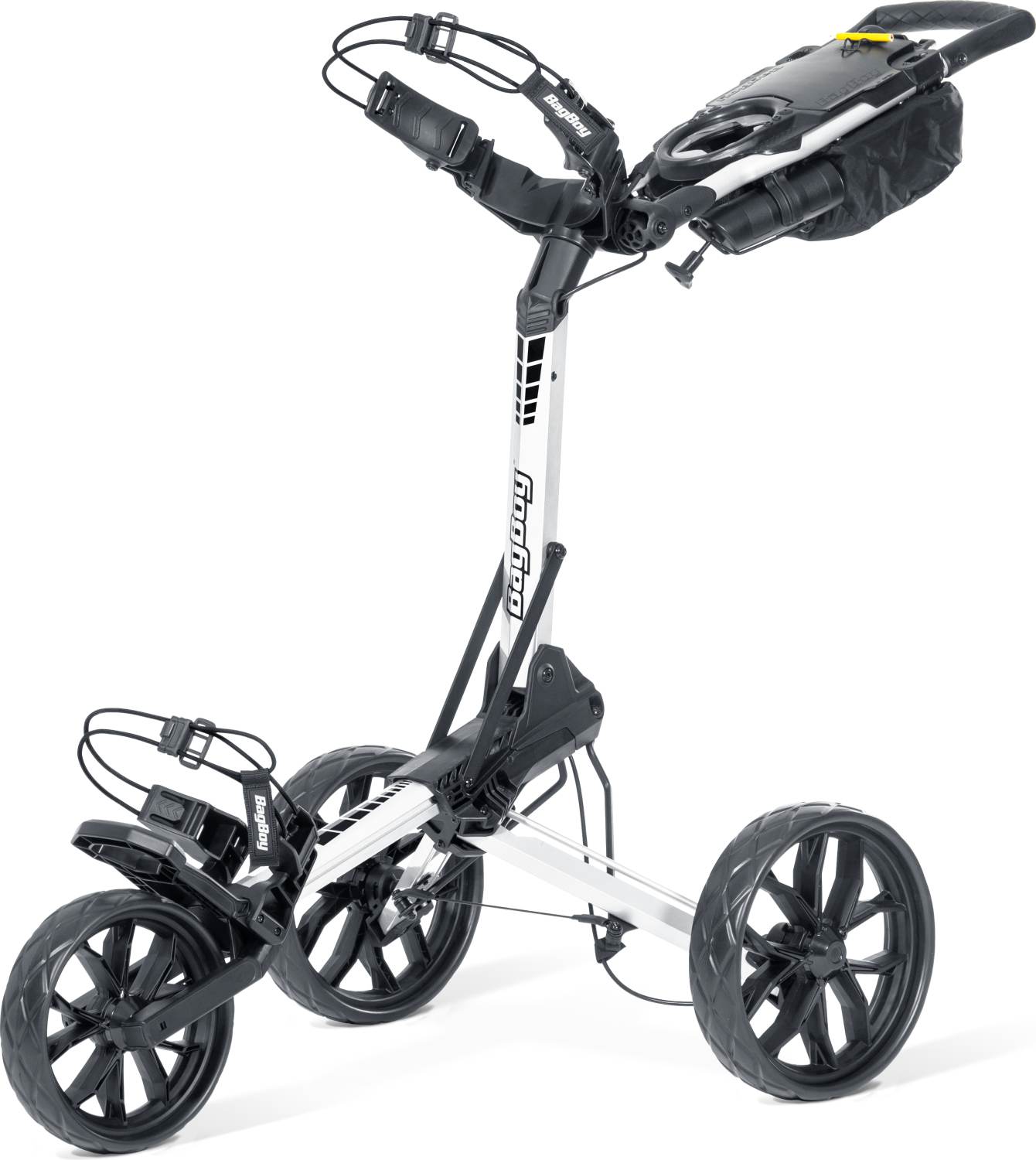 Bagboy Slimfold Golfvogn Black White  0040782715358
