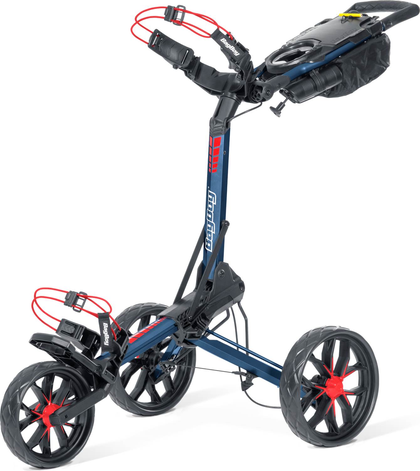 Bagboy Slimfold Golfvogn Navy Red  0040782715396
