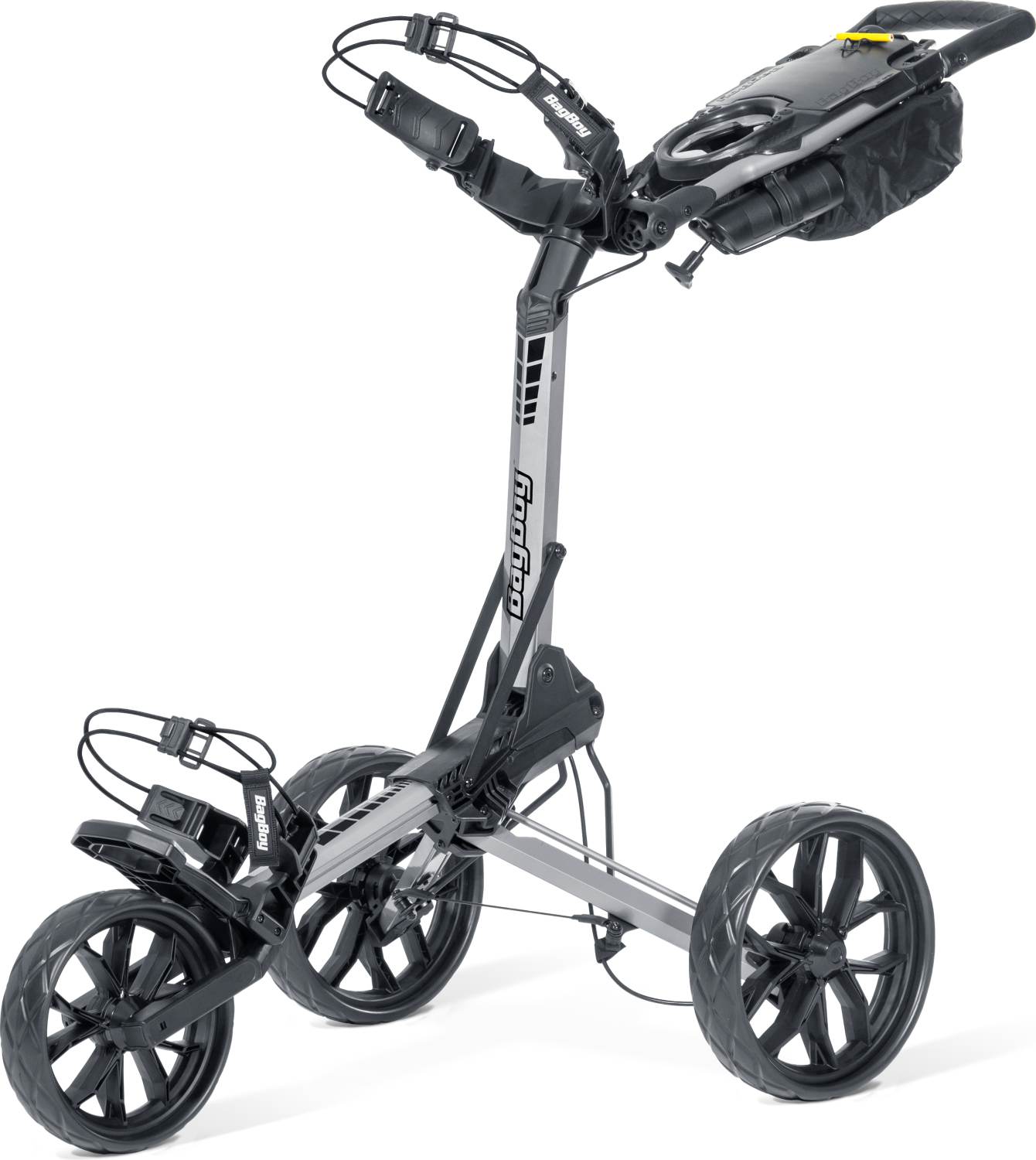 Bagboy Slimfold Golfvogn Silver Black  0040782715402