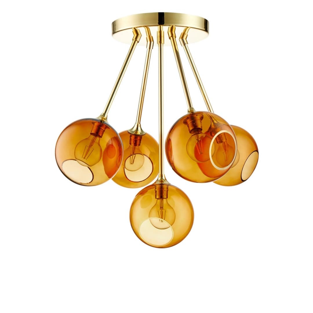 Ballroom Molecule Lysekrone Amber Design  5713874227248