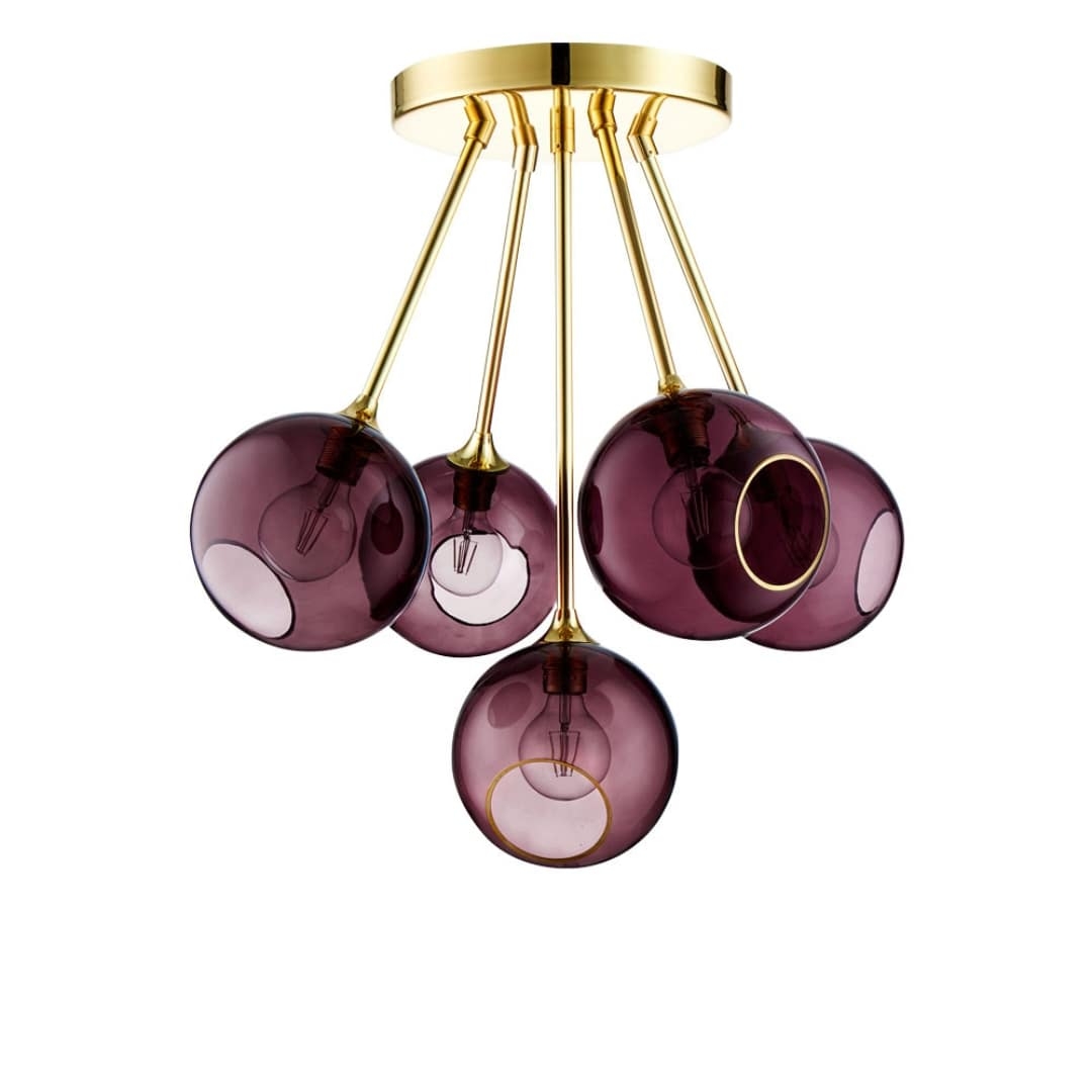 Ballroom Molecule Lysekrone Purple Rain Design  5713874227255