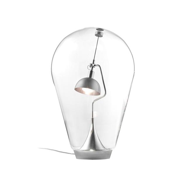 Lodes Blow Bordlampe Krom Klar  8057501000024
