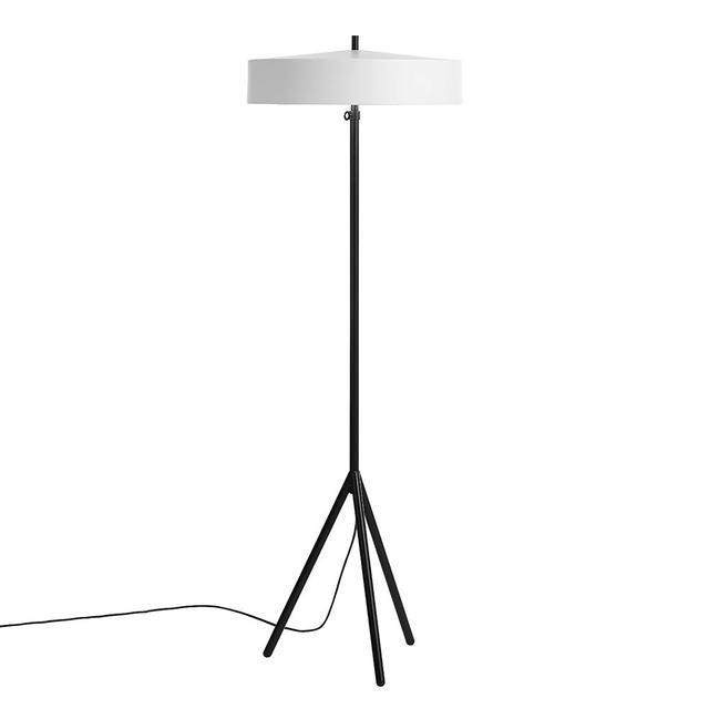 Bsweden Cymbal Gulvlampe Sort Hvid  7340161100588