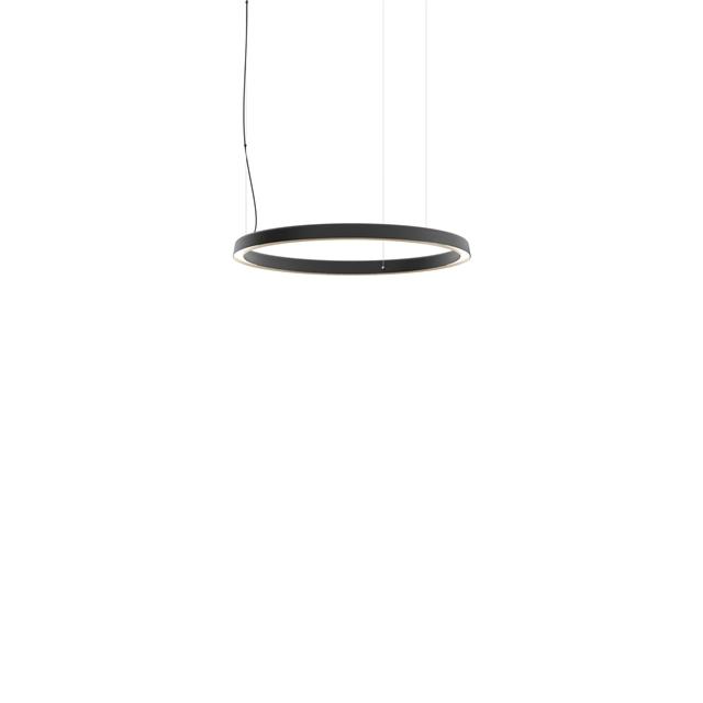 Luceplan Compendium Circle Pendel ø72 Sort