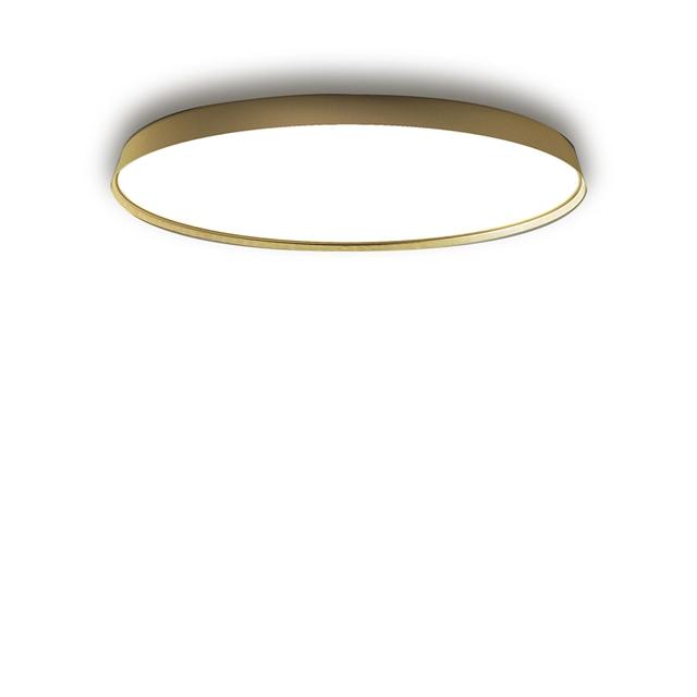 Luceplan Compendium Plate Væg Loftlampe Messing