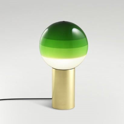 Dipping Light Bordlampe Marset Messing Grøn