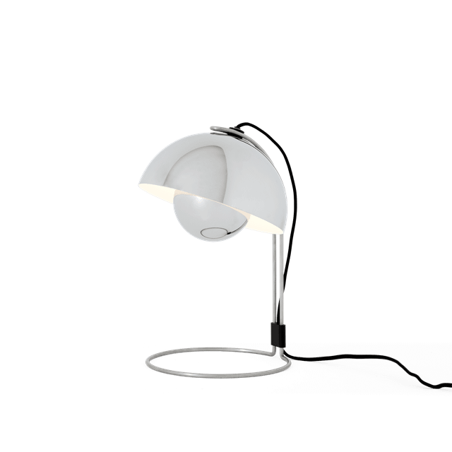 Amptradition Flowerpot Vp4 Bordlampe Krom  5705385037393