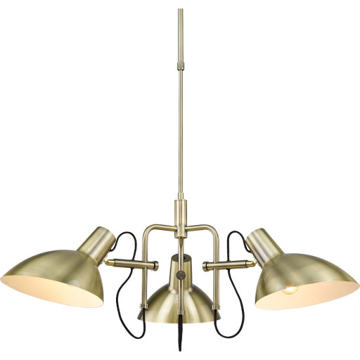 Halo Design Metropole Lysekrone Messing  5705639739264