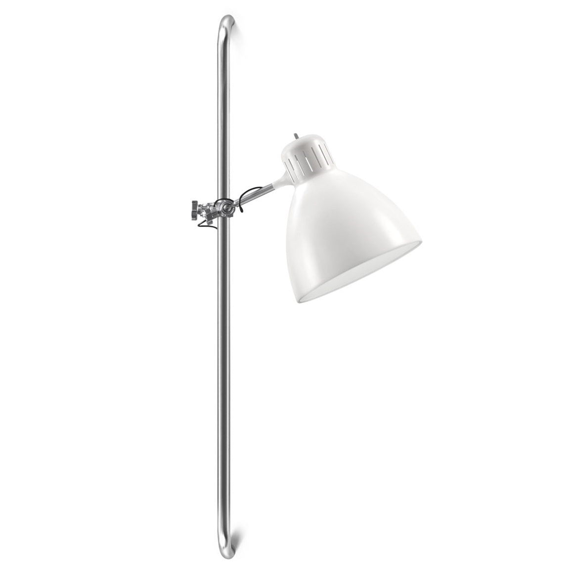Grip Lampe Fra Leucos Hvid Lang Vægmodel