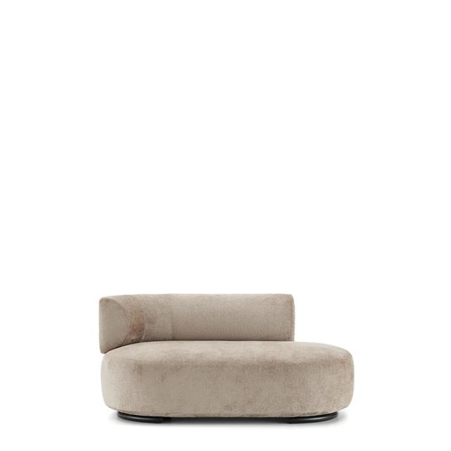 Kartell Wait Dormeuse Sofa Venstre Beige  8058967331615