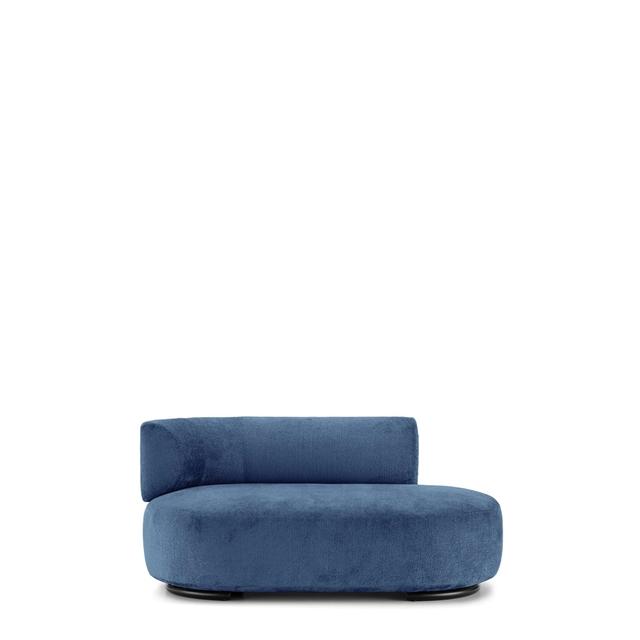 Kartell Wait Dormeuse Sofa Venstre Blå  8058967331851