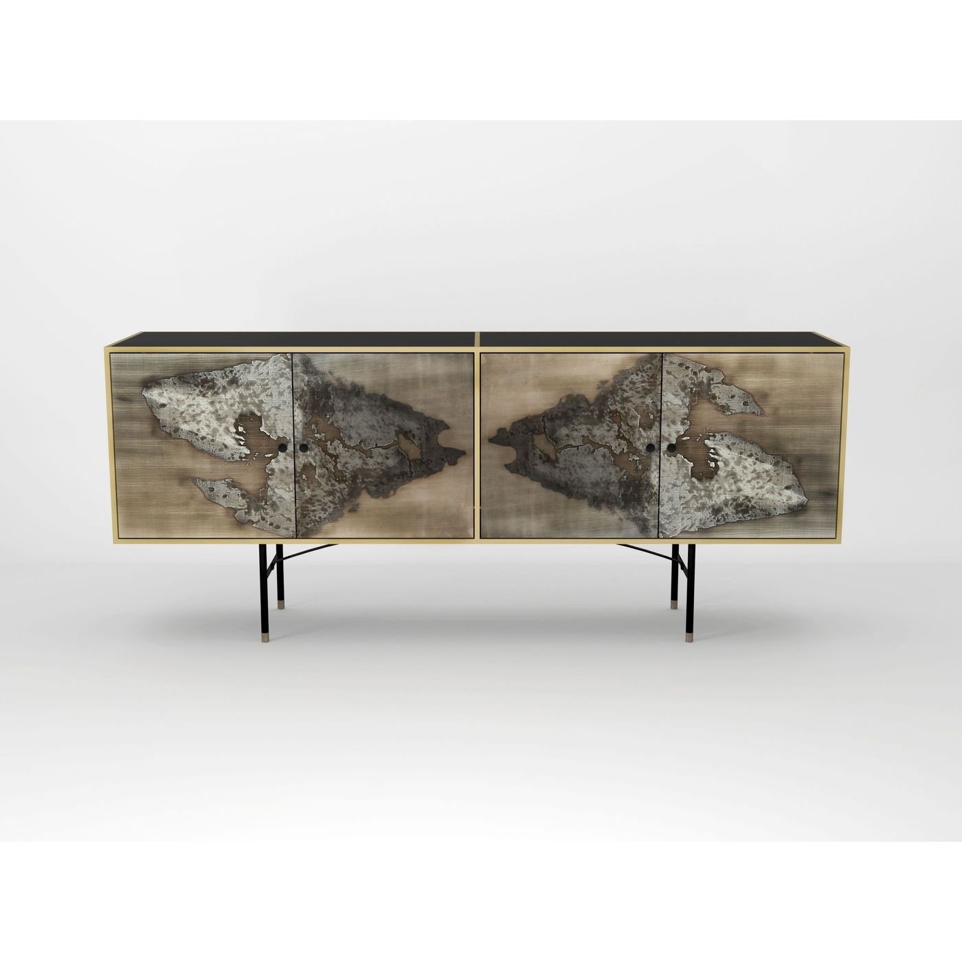 Kare Design Mancha Skænk Multifarvet Stål Låger  4025621849094