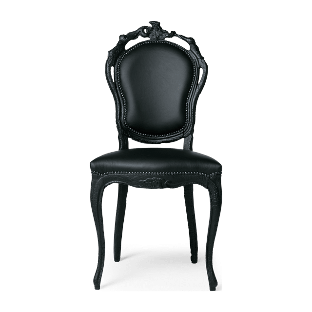 Moooi Smoke Spisebordsstol Sort  8718282338972