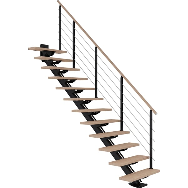 Dolle Sydney Ligeløb Sort 9005 Design Hvidolieret Lodret Højde 222 270  5715082403391