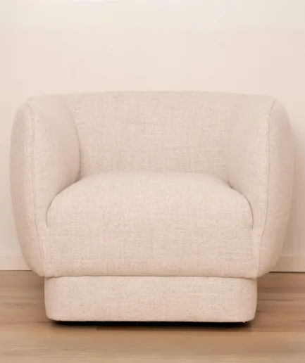 Moon Stol  Gråt Stof