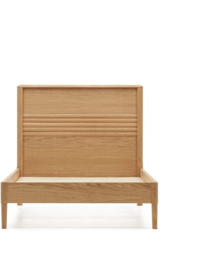 Enkeltseng Kave Home Lenon 90x200 Nordisk Design Egetræ  8433840832364