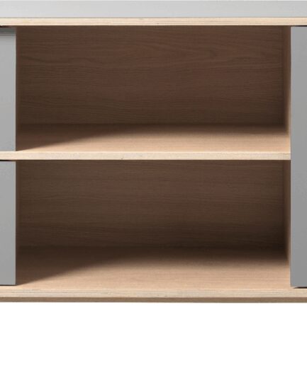 Skænk Buffetskab Nordique Design Bilbao Egetræ Natur  Grå Hpl Døre H75b180d45  5704745087634