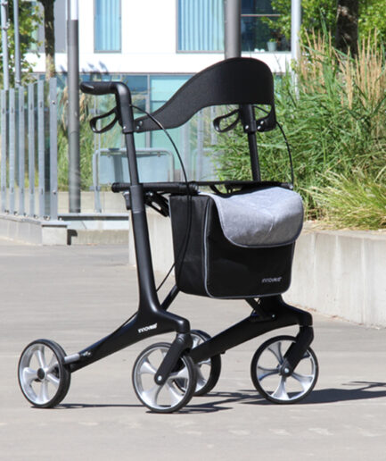 Oscar Ultra Letvægts Carbon Rollator Stilfuldt Design Lav